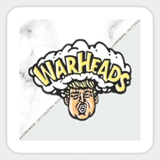 Warheads Sticker